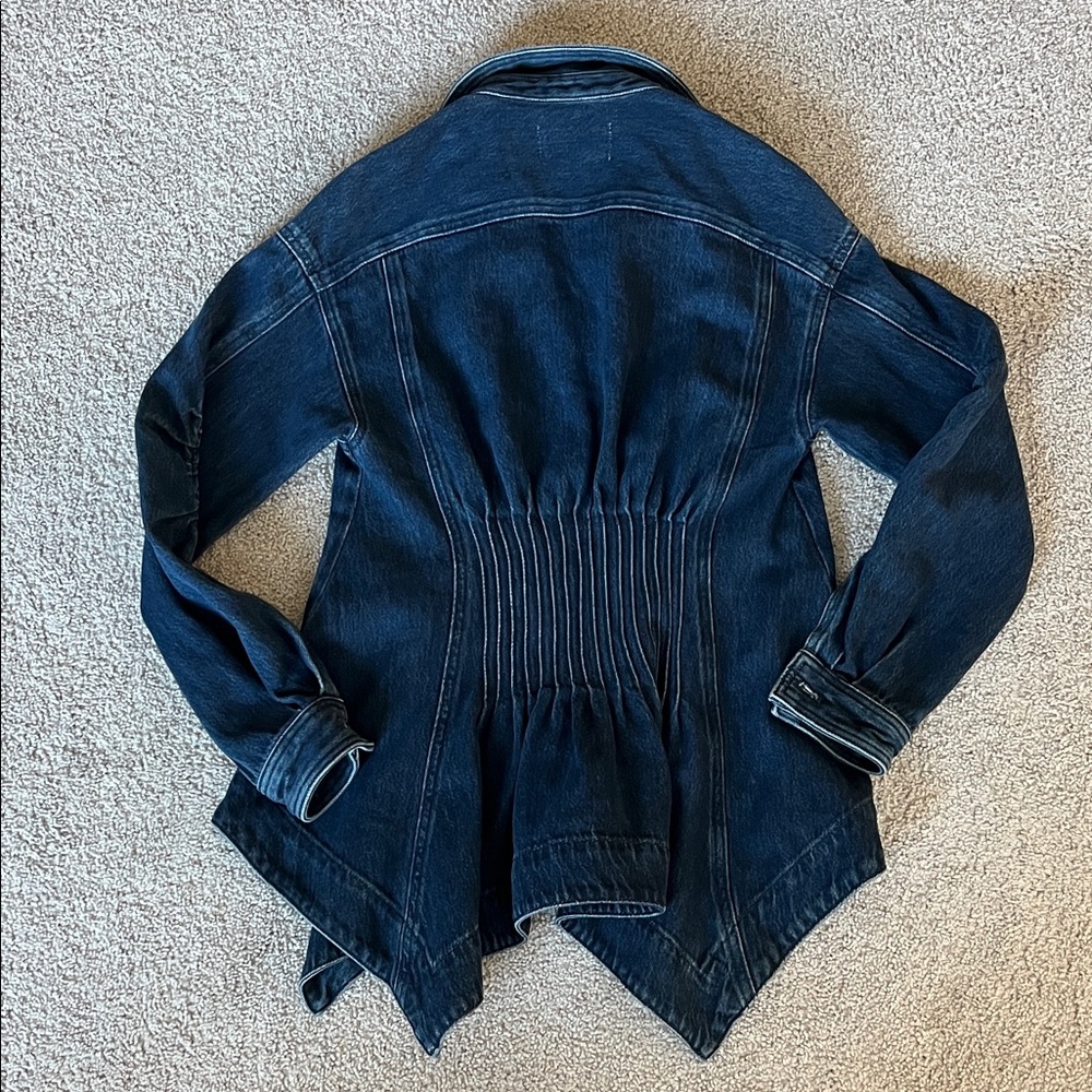 Anthropologie Pintuck Peplum Jacket - Picture 11 of 12